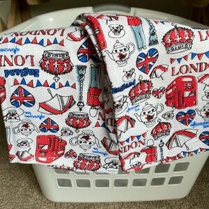 Set of 2 London Tea Towels